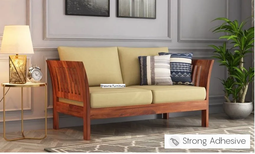 Wooden Designer Sofa Set - Image 4