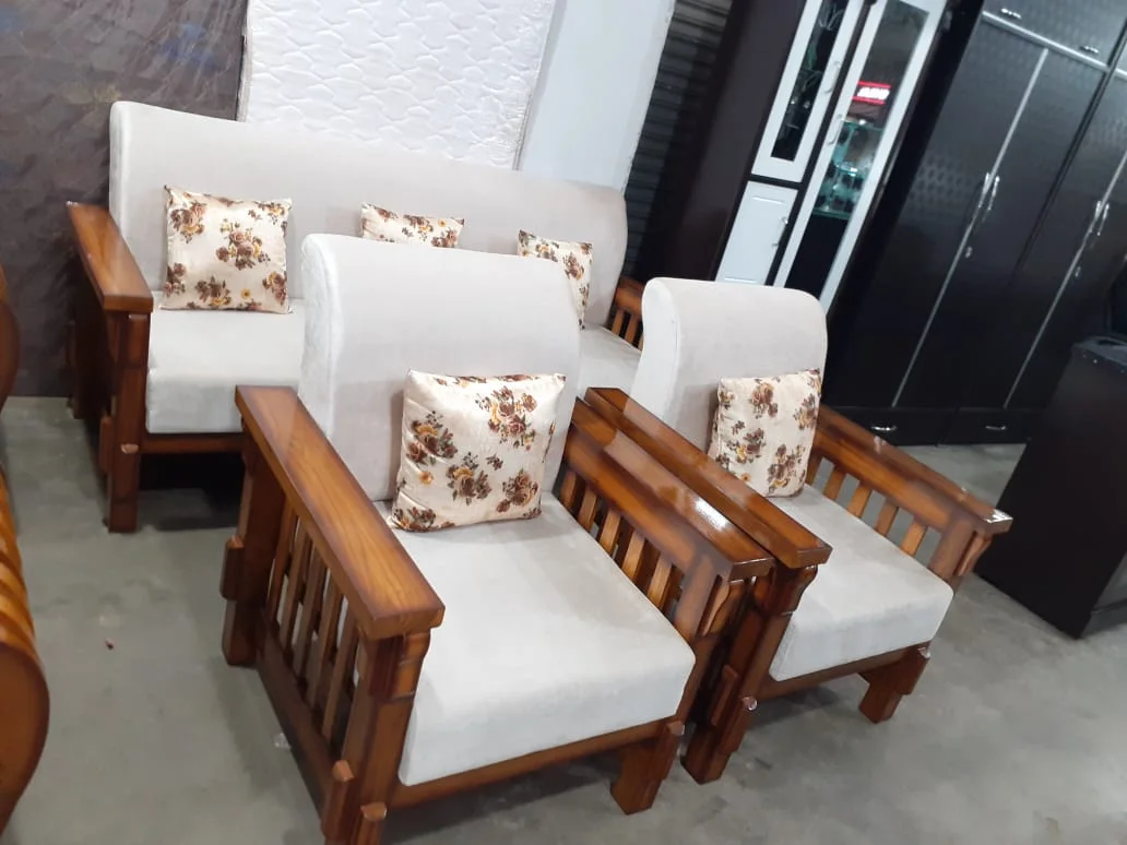 saguwan wood Designer Sofa Set